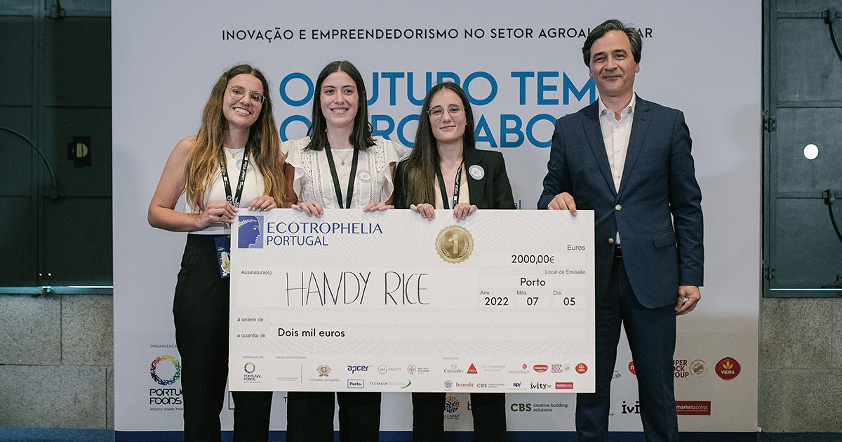 Handy Rice vence Prémio ECOTROPHELIA 2022