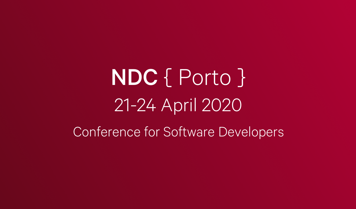 Está de volta a NDC Porto Conference!