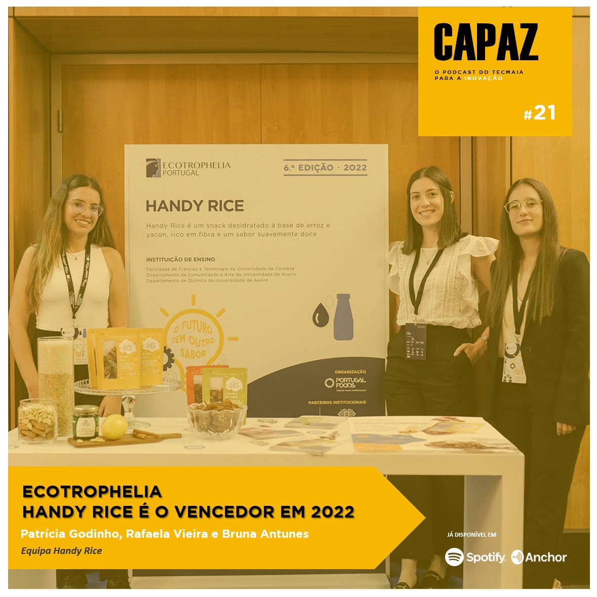 CAPAZ #21 - ECOTROPHELIA: HANDY RICE É O VENCEDOR EM 2022